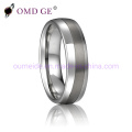 White Silver Tungsten Jewelry Men Ring